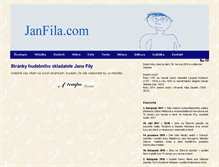 Tablet Screenshot of janfila.com